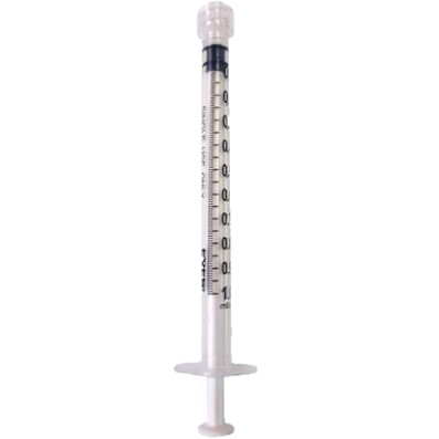 Syringe 1cc Tuberculin Exel™ 1 mL Individual Pack Luer Lock Tip Without Safety (100/BX 10BX/CS) by Exel Corporation  ID 26050